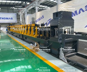 Fast delivery Corrugated Sheet Fabricating Machine  - Grain bin silo stiffener making machine – Thomas