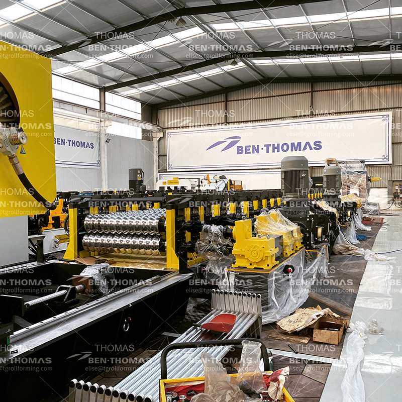 Factory Supply Silo Column Forming Equipment - Grain silo body corrugated sheet making machine – Thomas detail pictures