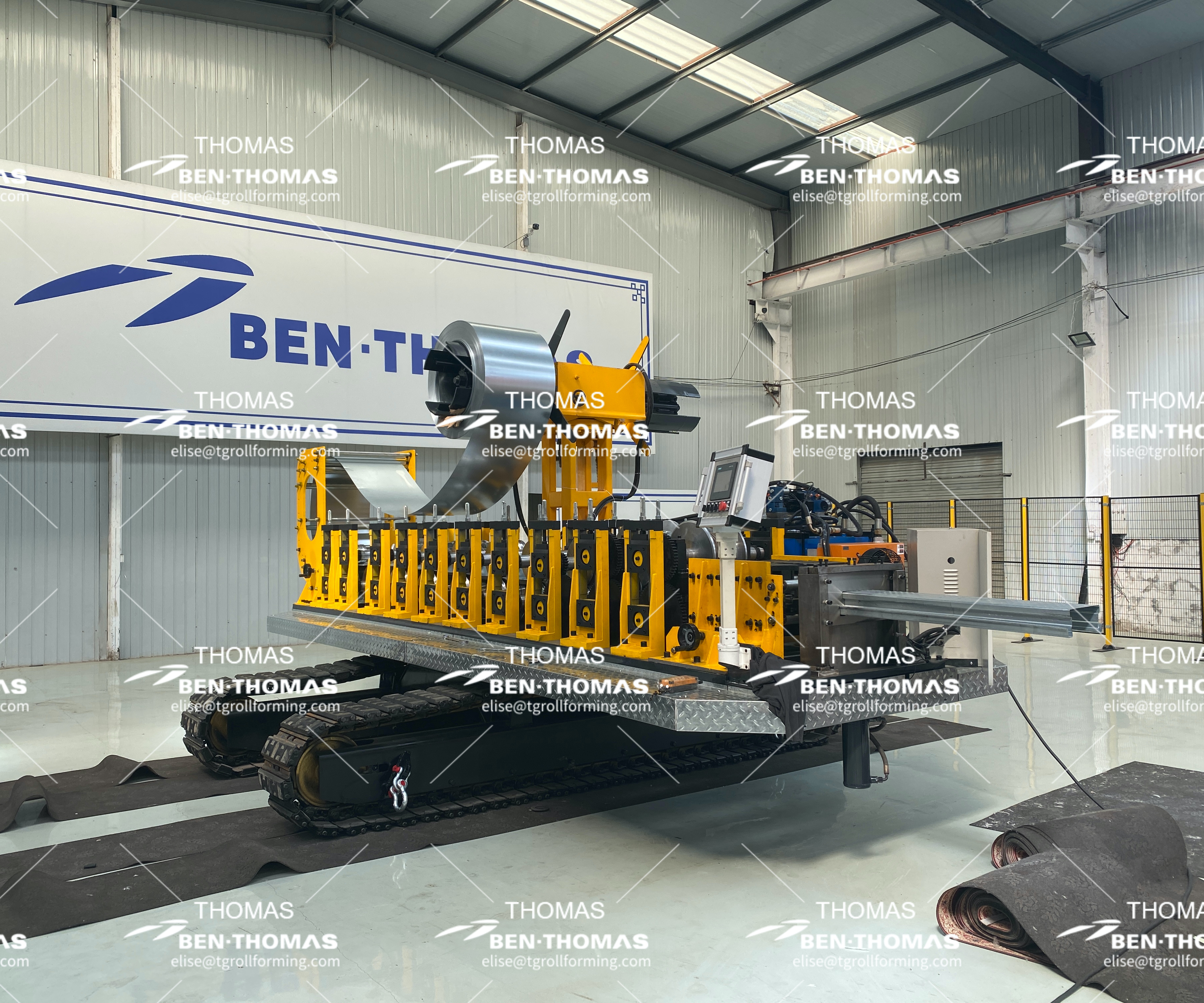Euro Box Gutter Machine Greenhouse Gutter Machine