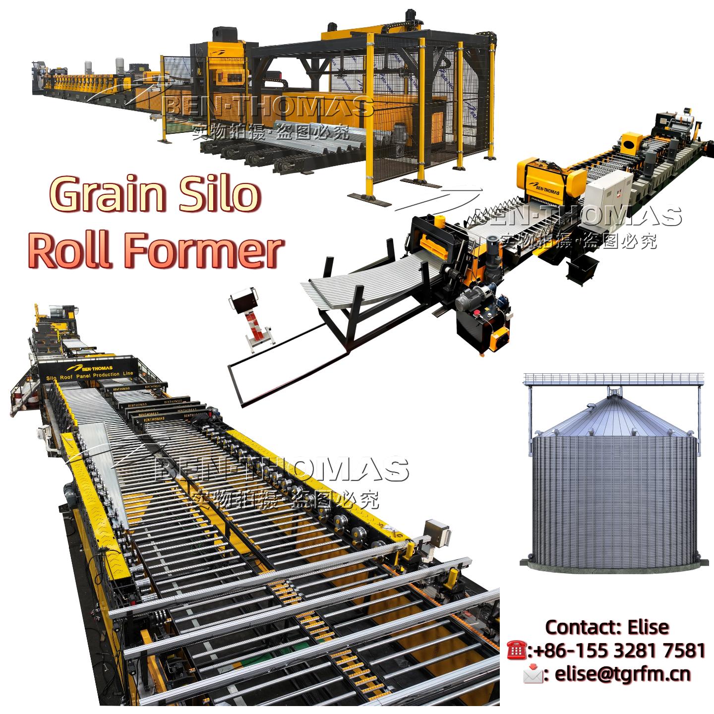 Ben Thomas : Grain Bin Silo Wall Roll Former with Curving Machine