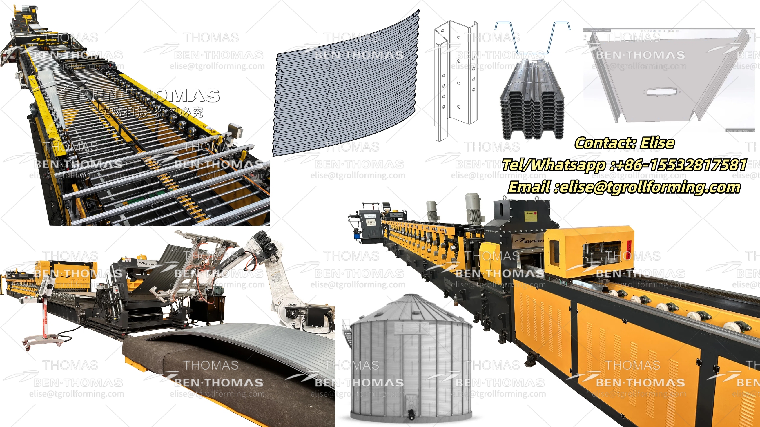 High-Quality Silo Production Line Solutions from Ben-Thomas